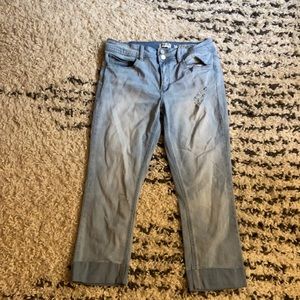 Women’s size 13 Indigo Rein cropped jeans